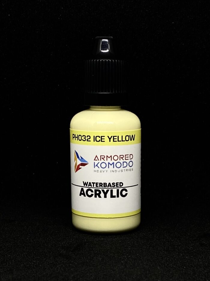 Ice Yellow PH032 Waterbased Acrylics 30ml Armored Komodo