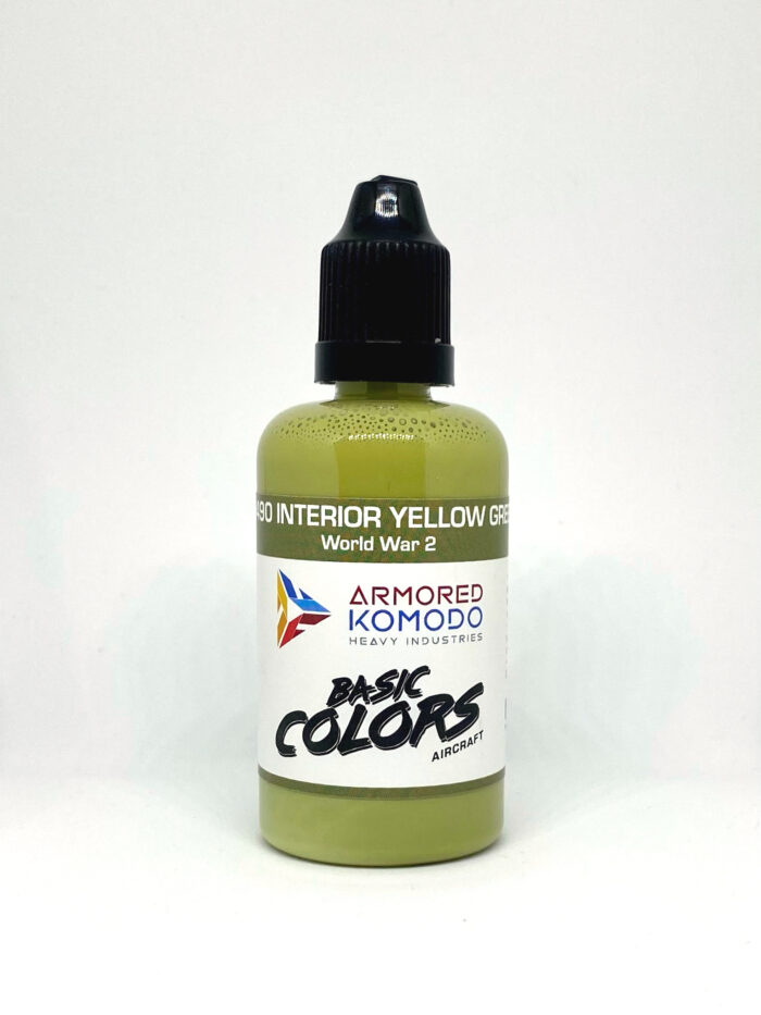 Interior Yellow Green PH490 50ml Armored Komodo Lacquer Airbrush Hobby Paint