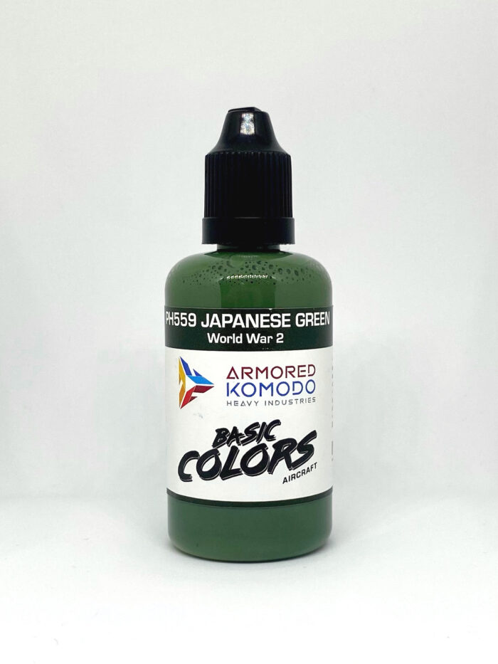 Japanese Green Midori Iro PH559 50ml Armored Komodo Lacquer Airbrush Hobby Paint