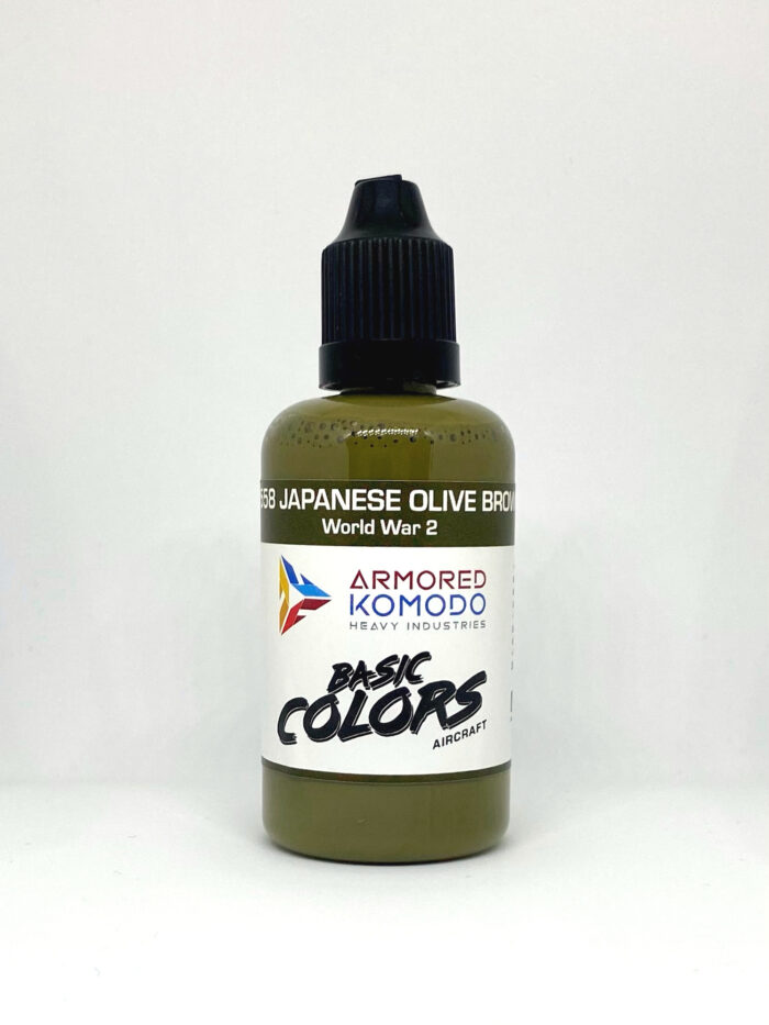 Japanese Olive Brown Ohryuko Nana Go Shoku PH558 50ml Armored Komodo Lacquer Airbrush Hobby Paint