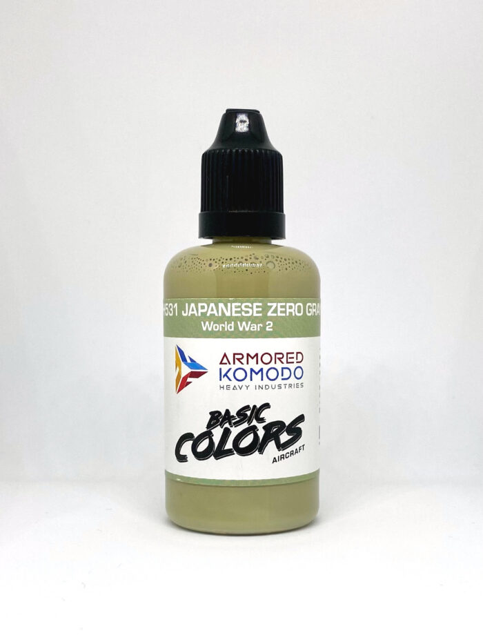 Japanese Zero Gray J3 SP PH531 50ml Armored Komodo Lacquer Airbrush Hobby Paint