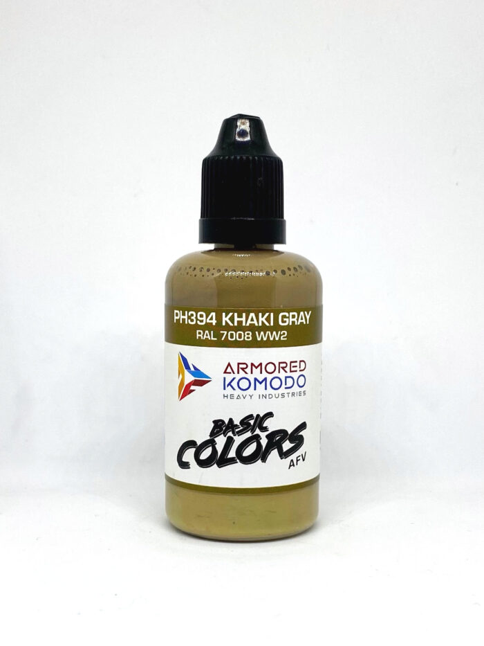 Khaki Gray RAL7008 PH394 50ml Armored Komodo Lacquer Airbrush Hobby Paint