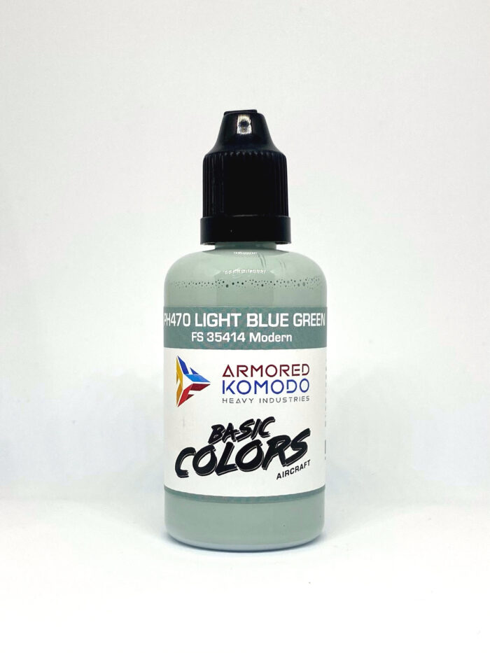 Light Blue Green FS35414 PH470 50ml Armored Komodo Lacquer Airbrush Hobby Paint