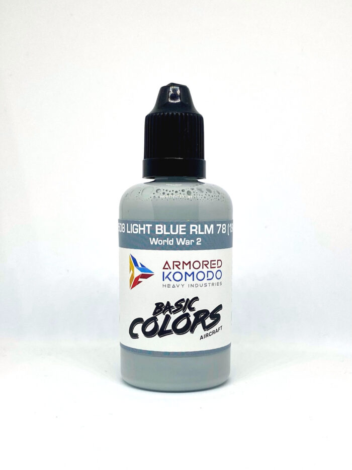 Light Blue RLM78 (1941) PH508 50ml Armored Komodo Lacquer Airbrush Hobby Paint
