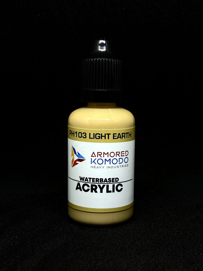 Light Earth PH103 Waterbased Acrylics 30ml Armored Komodo