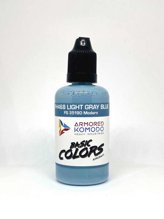 Light Gray Blue FS35190 PH468 50ml Armored Komodo Lacquer Airbrush Hobby Paint