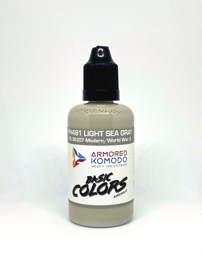 Light Sea Gray FS36307 PH481 50ml Armored Komodo Lacquer Airbrush Hobby Paint