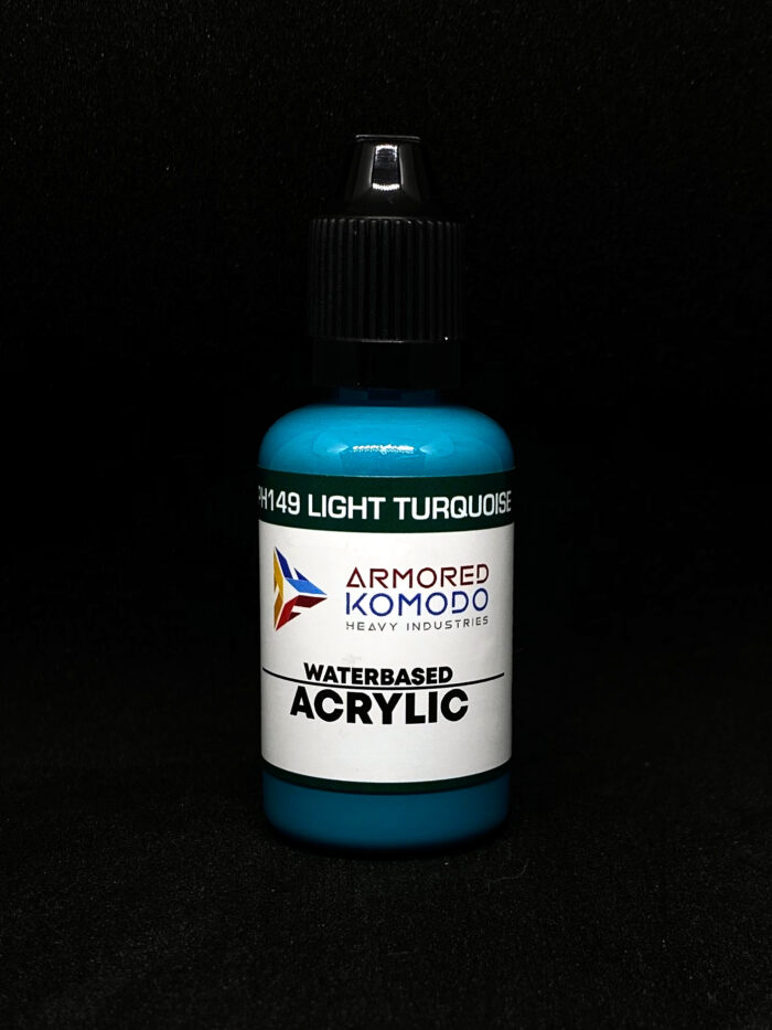 Light Turquoise PH149 Waterbased Acrylics 30ml Armored Komodo