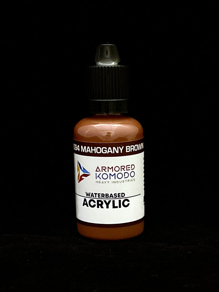 Mahogany Brown PH094 Waterbased Acrylics 30ml Armored Komodo