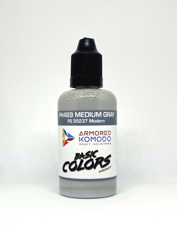Medium Gray FS35237 PH469 50ml Armored Komodo Lacquer Airbrush Hobby Paint