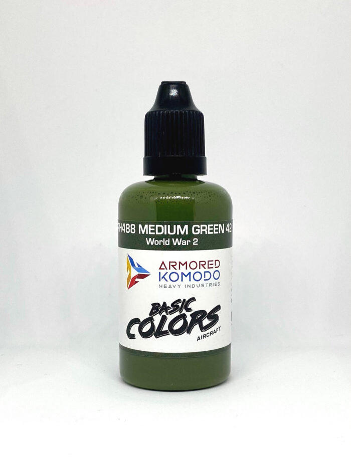 Medium Green 42 PH488 50ml Armored Komodo Lacquer Airbush Hobby Paint