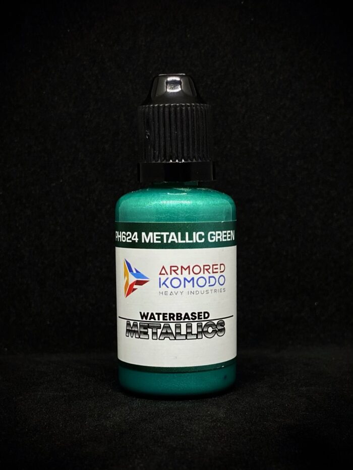 Metallic Green PH624 Waterbased Acrylics 30ml Armored Komodo - Image 2