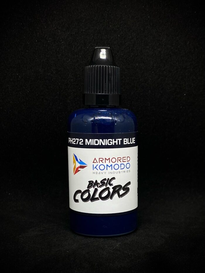Midnight Blue PH272 50ml Armored Komodo Lacquer Airbrush Hobby Paint