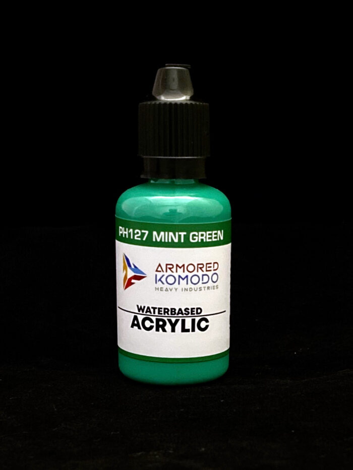Mint Green PH127 Waterbased Acrylics 30ml Armored Komodo