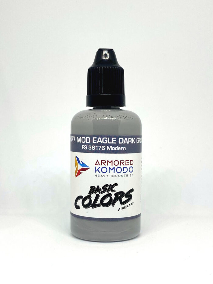 Mod Eagle Dark Gray FS36176 PH477 50ml Armored Komodo Lacquer Airbrush Hobby Paint
