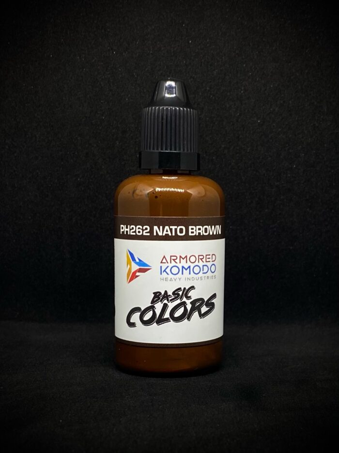 Nato Brown PH262 RAL8027-F9 50ml Armored Komodo Lacquer Airbrush Hobby Paint