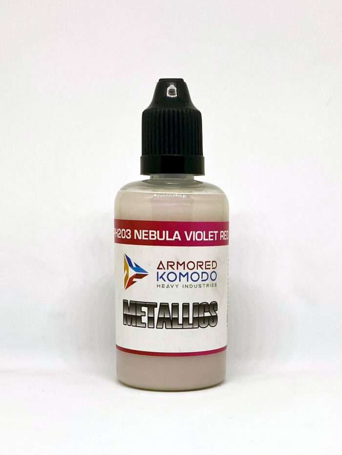 Nebula Violet Red PH203 50ml Armored Komodo Lacquer Metallic Pearl Airbrush Paint - Image 2