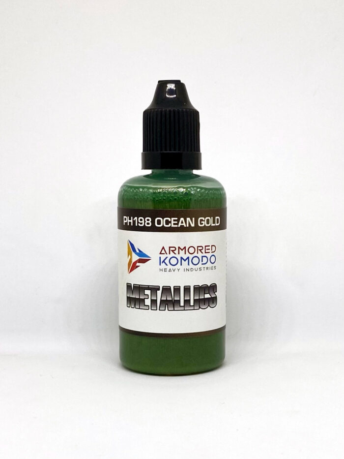 Ocean Gold PH198 50ml Armored Komodo Lacquer Metallic Pearl Airbrush Paint - Image 2