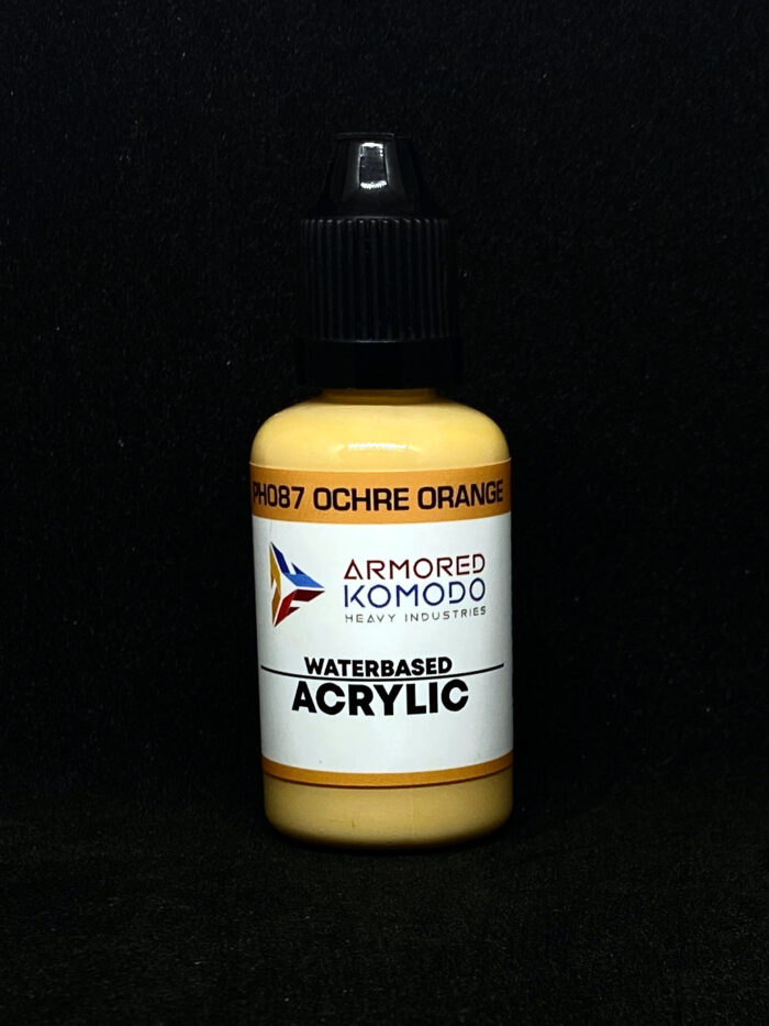 Ochre Orange PH087 Waterbased Acrylics 30ml Armored Komodo