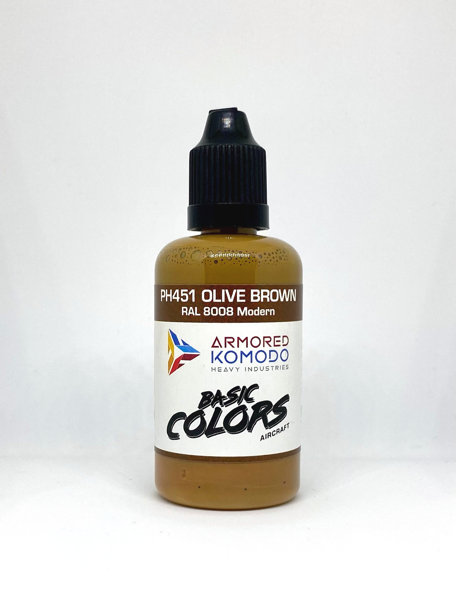 Olive Brown RAL8008 PH451 50ml Armored Komodo Lacquer Airbrush Hobby Paint
