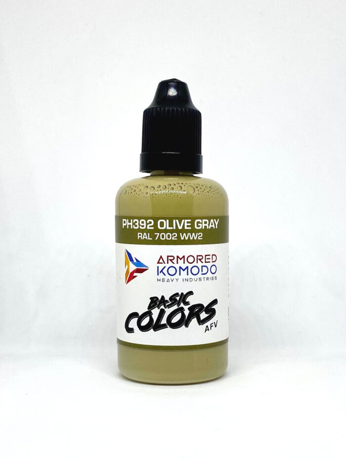 Olive Gray RAL7002 PH392 50ml Armored Komodo Lacquer Airbrush Hobby Paint