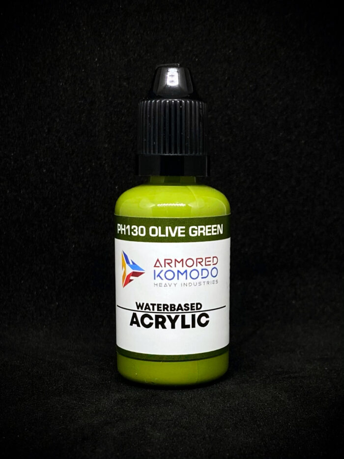 Olive Green PH130 Waterbased Acrylics 30ml Armored Komodo