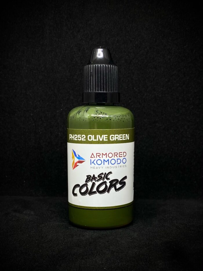 Olive Green PH252 RAL6003 50ml Armored Komodo Lacquer Airbrush Hobby Paint