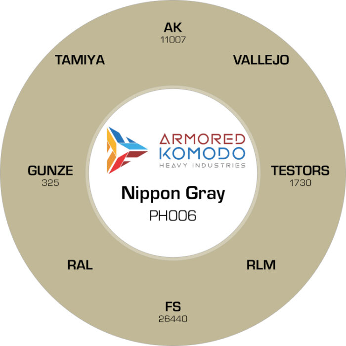 Nippon Gray PH006 Waterbased Acrylics 30ml Armored Komodo - Image 2