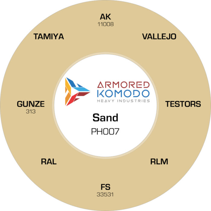 Sand PH007 Waterbased Acrylics 30ml Armored Komodo - Image 2