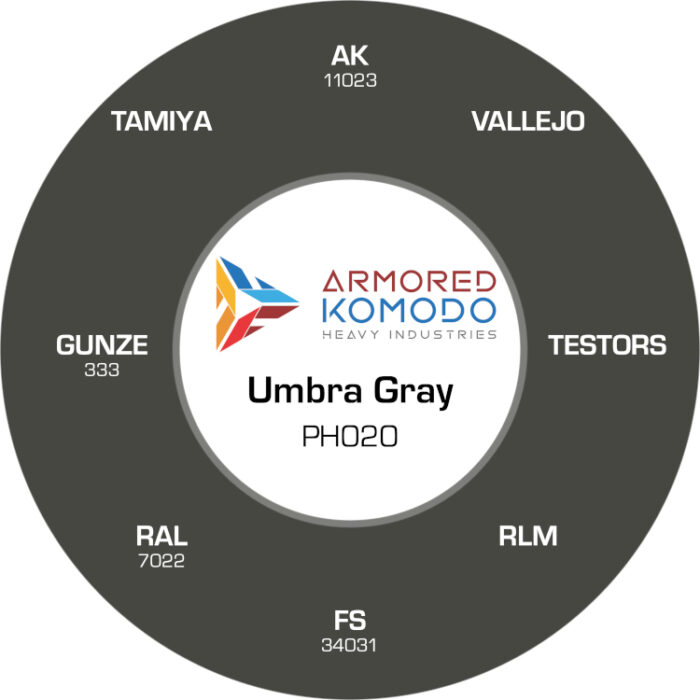 Umbra Gray PH020 Waterbased Acrylics 30ml Armored Komodo - Image 2
