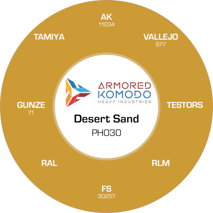 Desert Sand PH030 Waterbased Acrylics 30ml Armored Komodo - Image 2