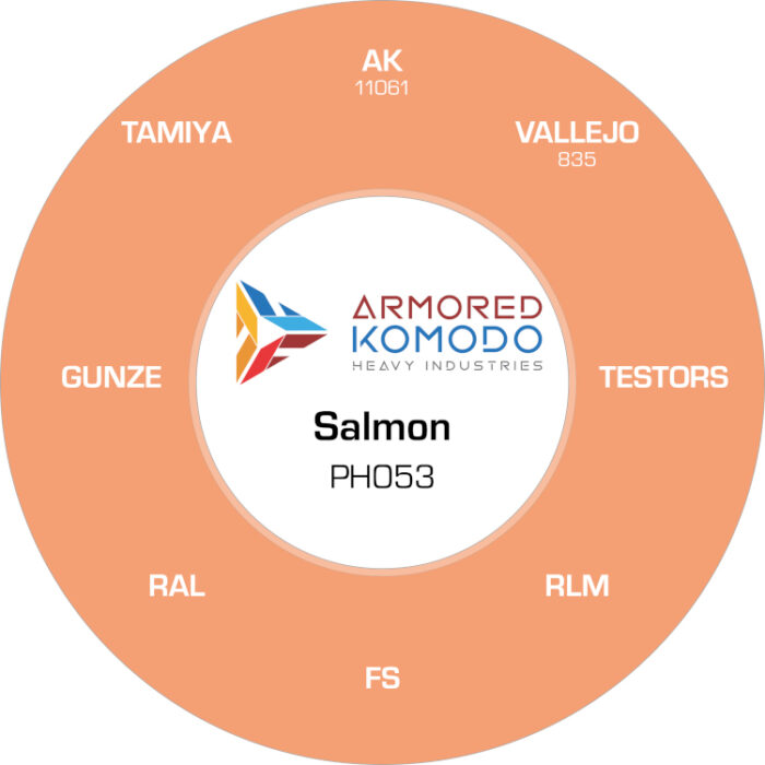 Salmon PH053 Waterbased Acrylics 30ml Armored Komodo - Image 2