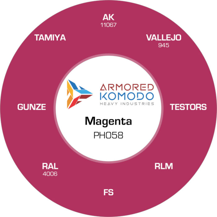 Magenta PH058 Waterbased Acrylics 30ml Armored Komodo - Image 2