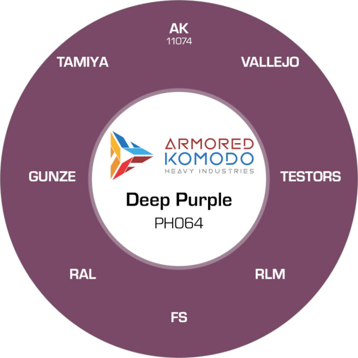 Deep Purple PH064 Waterbased Acrylics 30ml Armored Komodo - Image 2