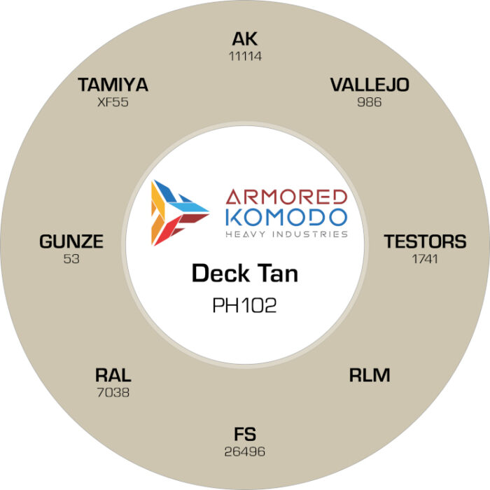 Deck Tan PH102 Waterbased Acrylics 30ml Armored Komodo - Image 2