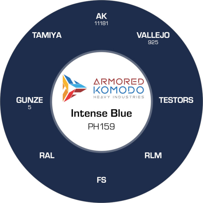 Intense Blue PH159 Waterbased Acrylics 30ml Armored Komodo - Image 2
