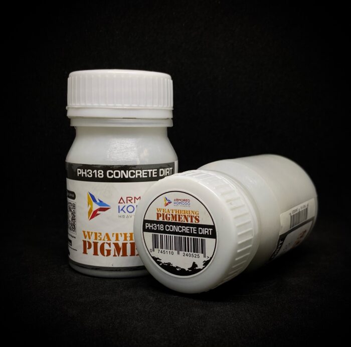 Concrete Dirt Weathering Pigment PH318 Armored Komodo