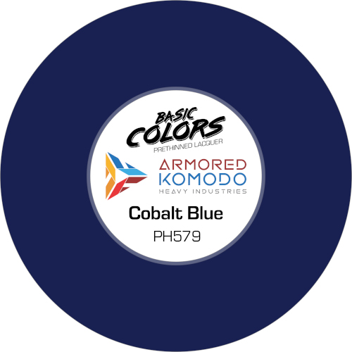 Cobalt Blue PH579 50ml Armored Komodo Lacquer Airbrush Hobby Paint - Image 2