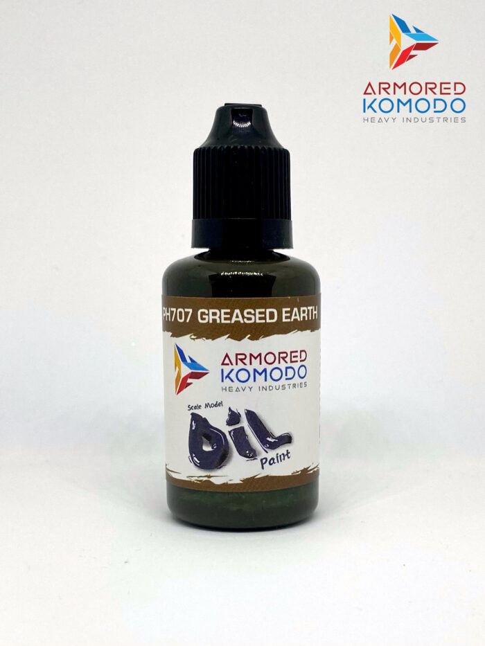 Greased Earth Oil Paint PH707 30ml Armored Komodo Hobby Paint