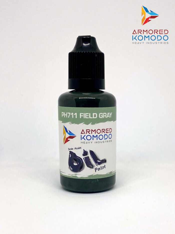 Field Gray Oil Paint PH711 30ml Armored Komodo Hobby Paint