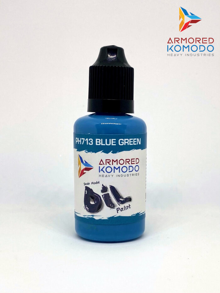 Blue Green Oil Paint PH713 30ml Armored Komodo Hobby Paint