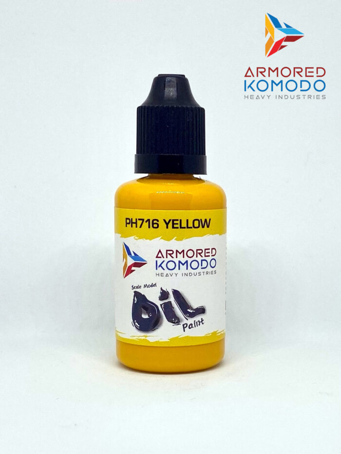 Yellow Oil Paint PH716 30ml Armored Komodo Hobby Paint