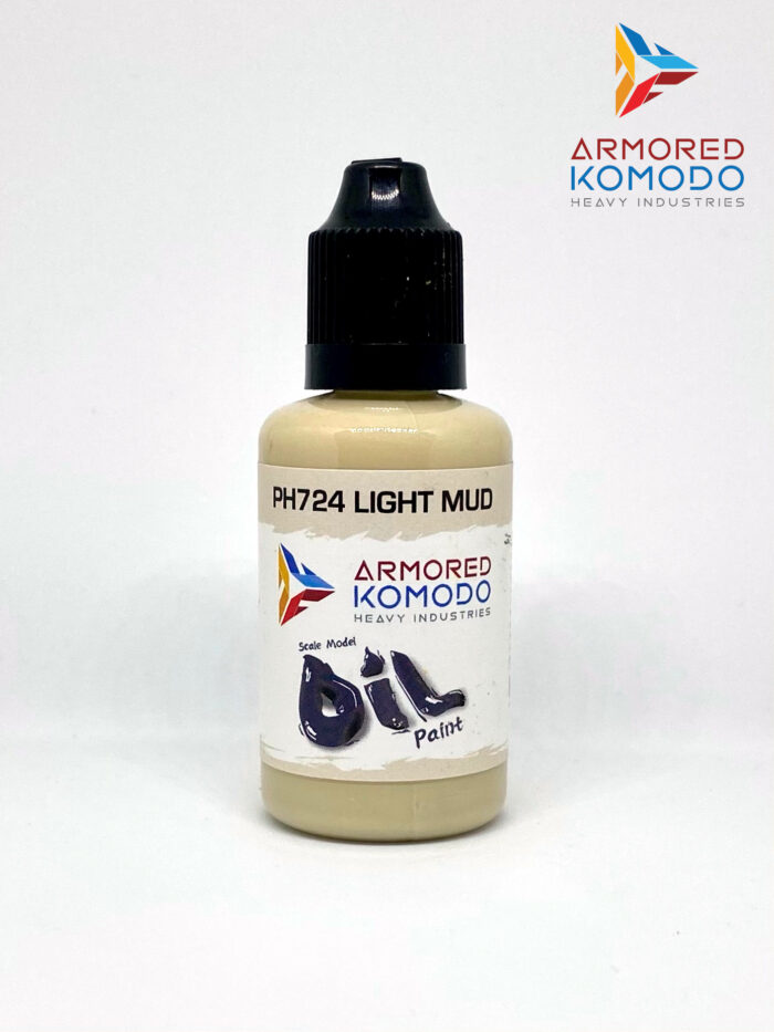 Light Mud Oil Paint PH724 30ml Armored Komodo Hobby Paint
