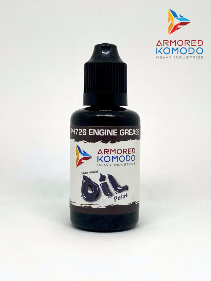 Engine Grease Oil Paint PH726 30ml Armored Komodo Hobby Paint