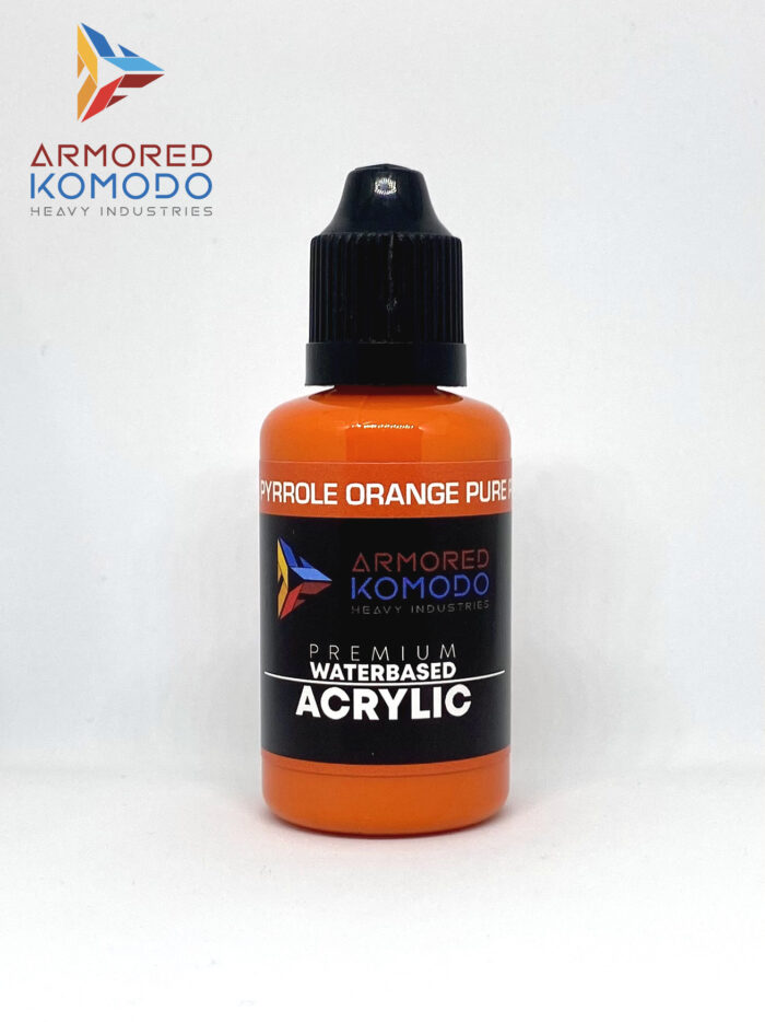 PO73 Pyrrole Orange PH738 30ml Armored Komodo Premium Waterbased Acrylic