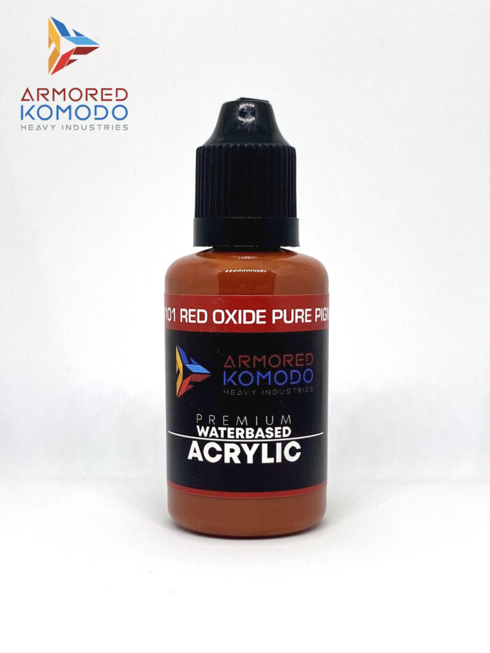 PR101 Red Oxide PH740 30ml Armored Komodo Premium Waterbased Acrylic