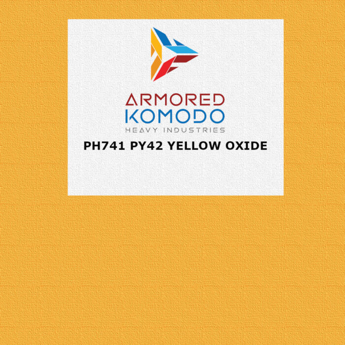 PY42 Yellow Oxide PH741 30ml Armored Komodo Premium Waterbased Acrylic - Image 2