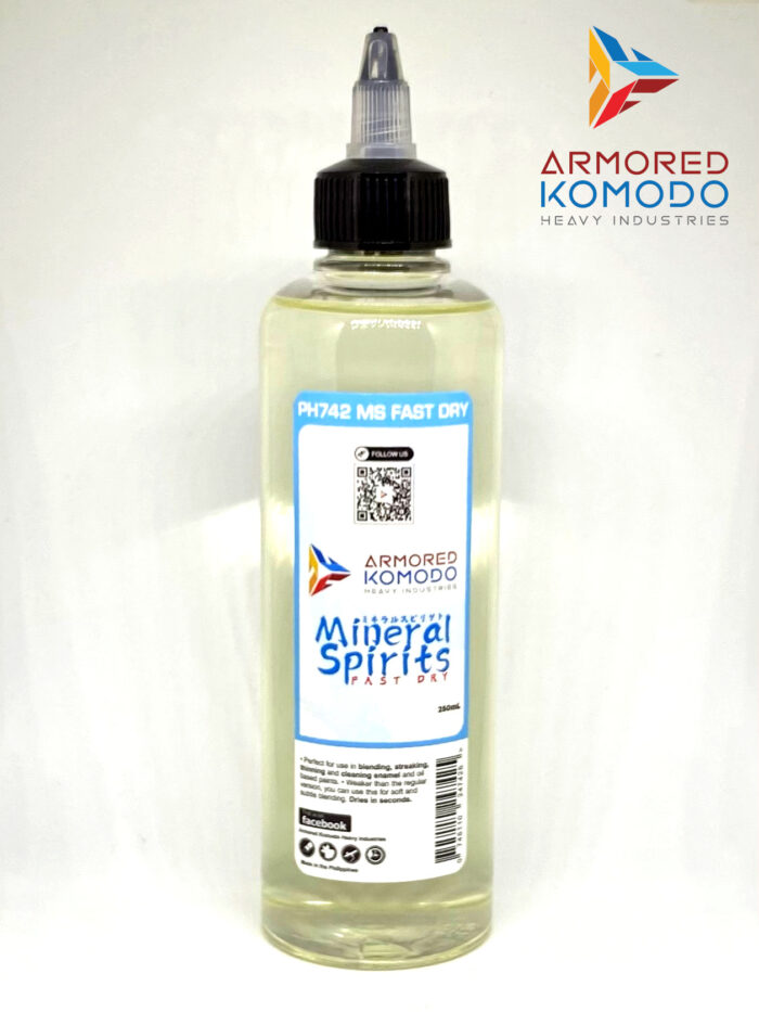 Mineral Spirit Fast Dry PH742 250ml Armored Komodo Hobby Paint
