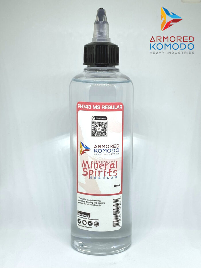 Mineral Spirit Regular PH743 250ml Armored Komodo Hobby Paint