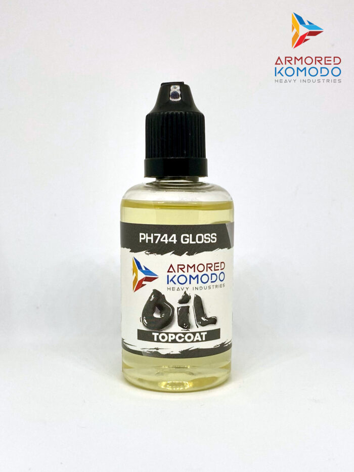 Gloss Oil Topcoat PH744 50ml Armored Komodo Hobby Paint